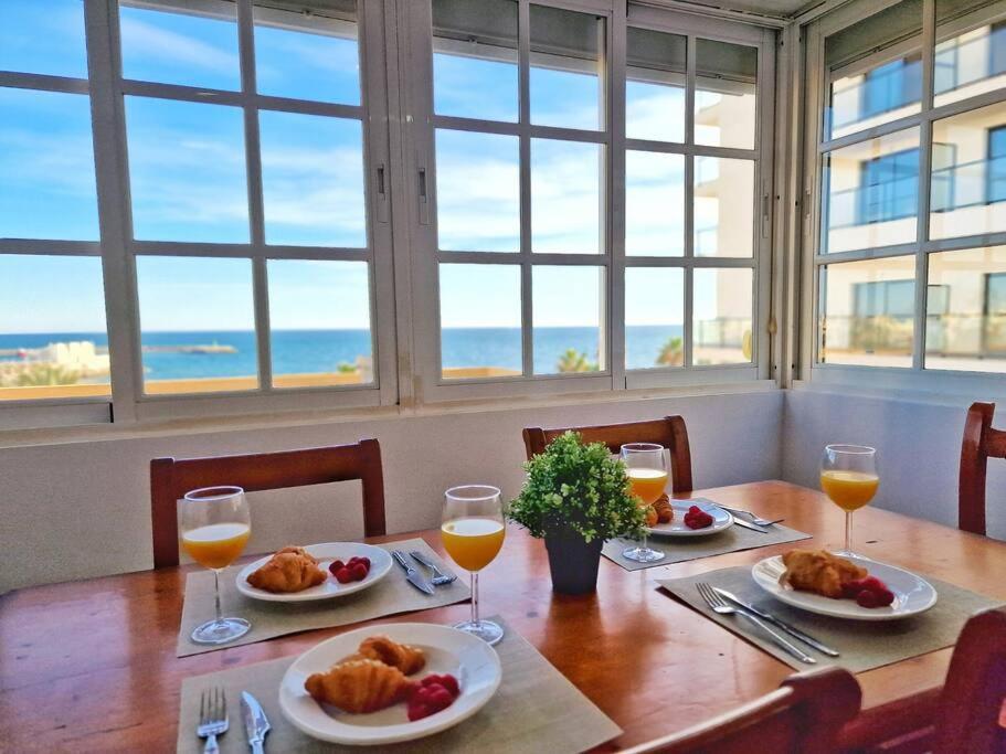 Encantador Duplex Para 6 A 1 Minuto De La Playa 贝纳尔马德纳 外观 照片